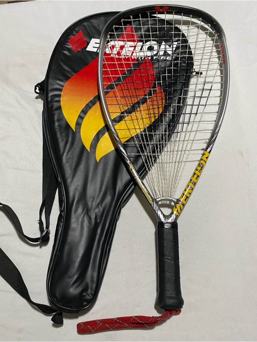 Ektelon Power Ring Morph Beam Titanium Long Body Racquetball Racquet With Bag